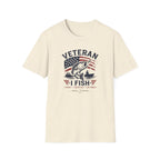 Veteran I Fish I Serve I Sacrifice I Am Proud T-Shirt