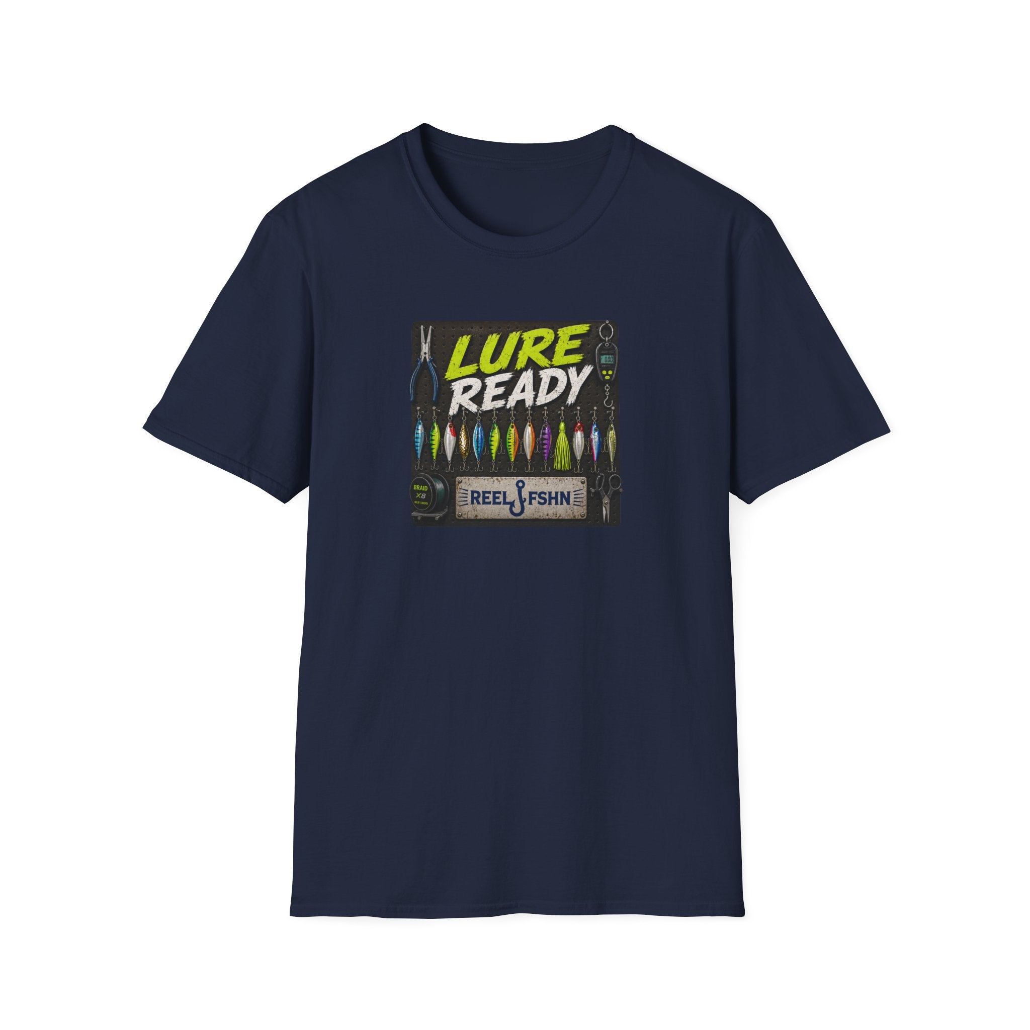 Lure Ready Peg Board  T-Shirt