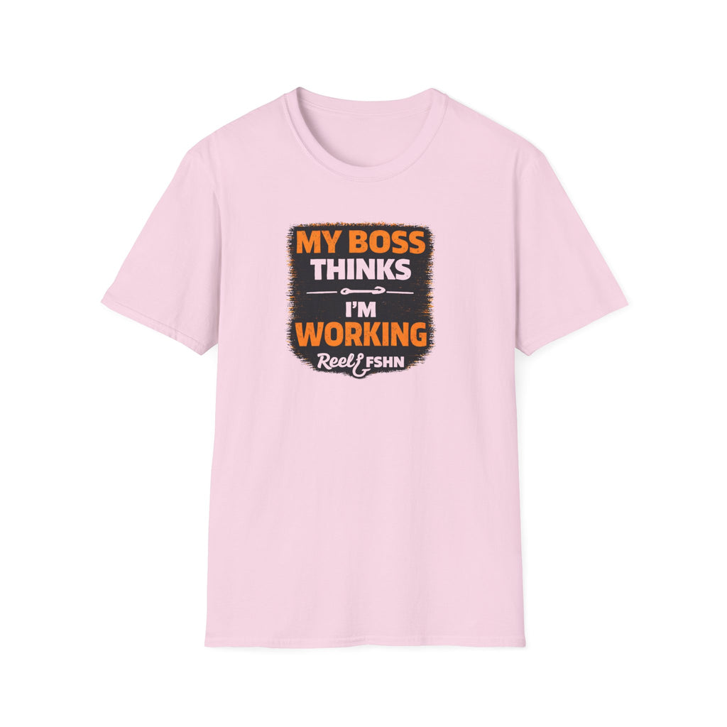 My Boss Thinks I'm Working T-Shirt