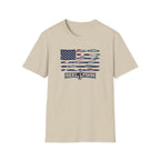 American Flag Lures T-Shirt