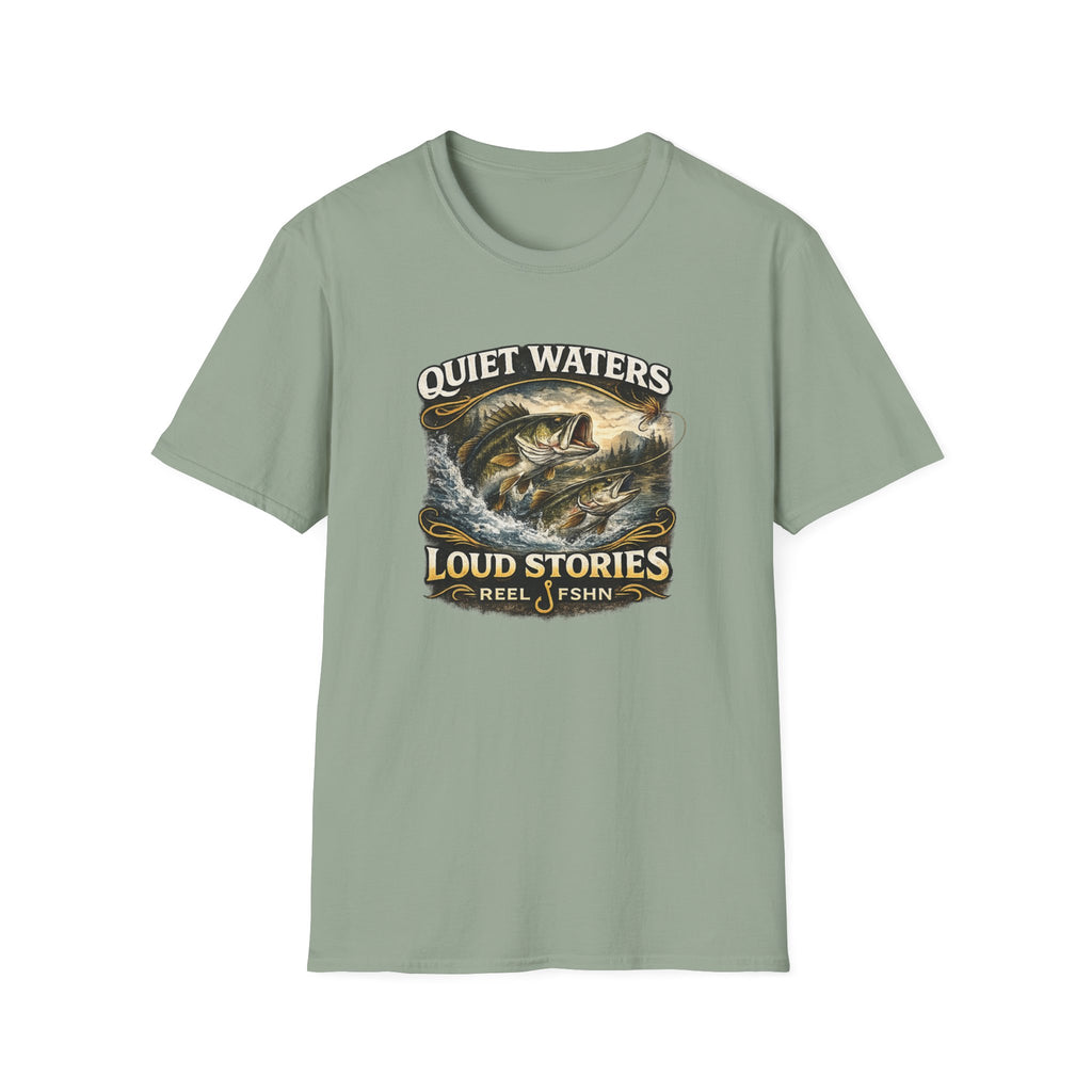 Quiet Waters Loud Stories T-Shirt