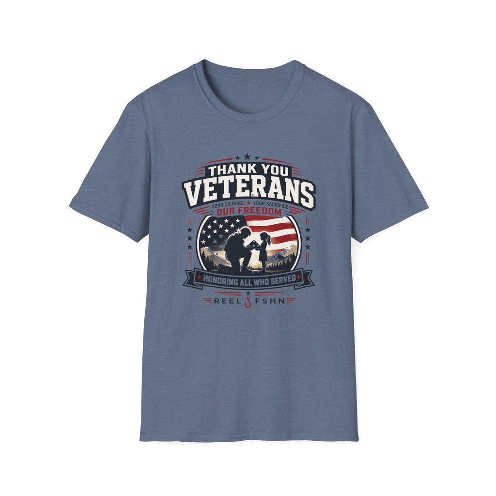 Thank You Veterans Honoring All Who Served T-Shirt