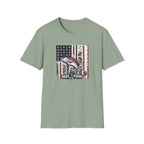 American flag with Tuna T-Shirt