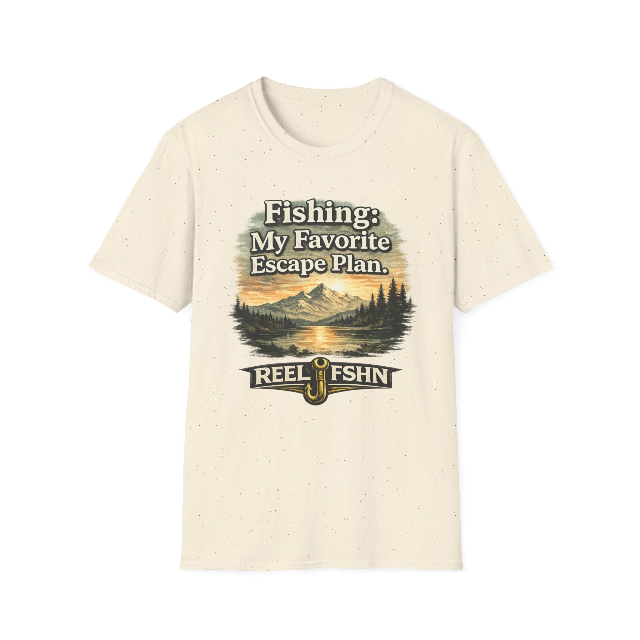 Fishing: My Favorite Escape Plan T-Shirt