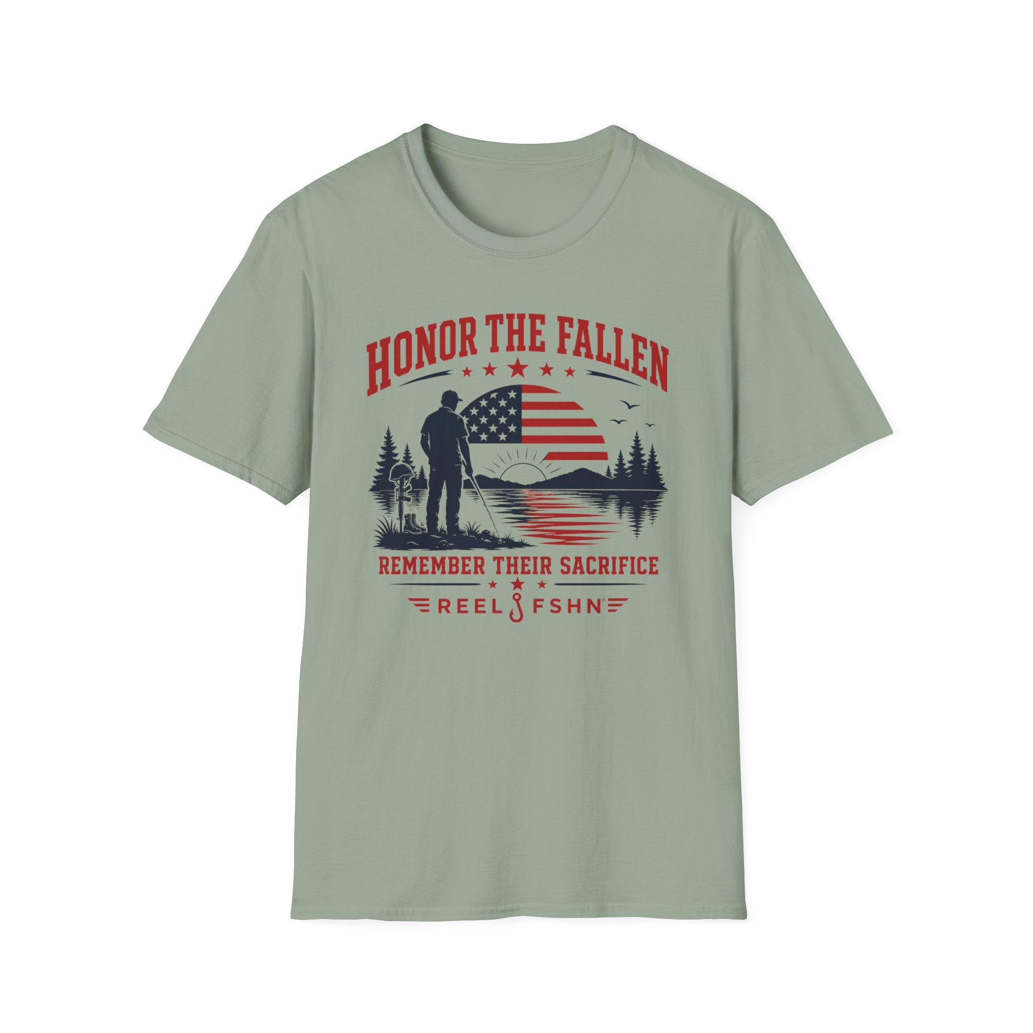 Honor The Fallen Remember Their Sacrifice T-Shirt