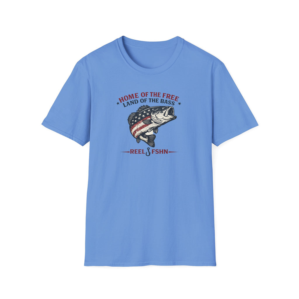 Home Of The Free Land Of The Bass T-Shirt