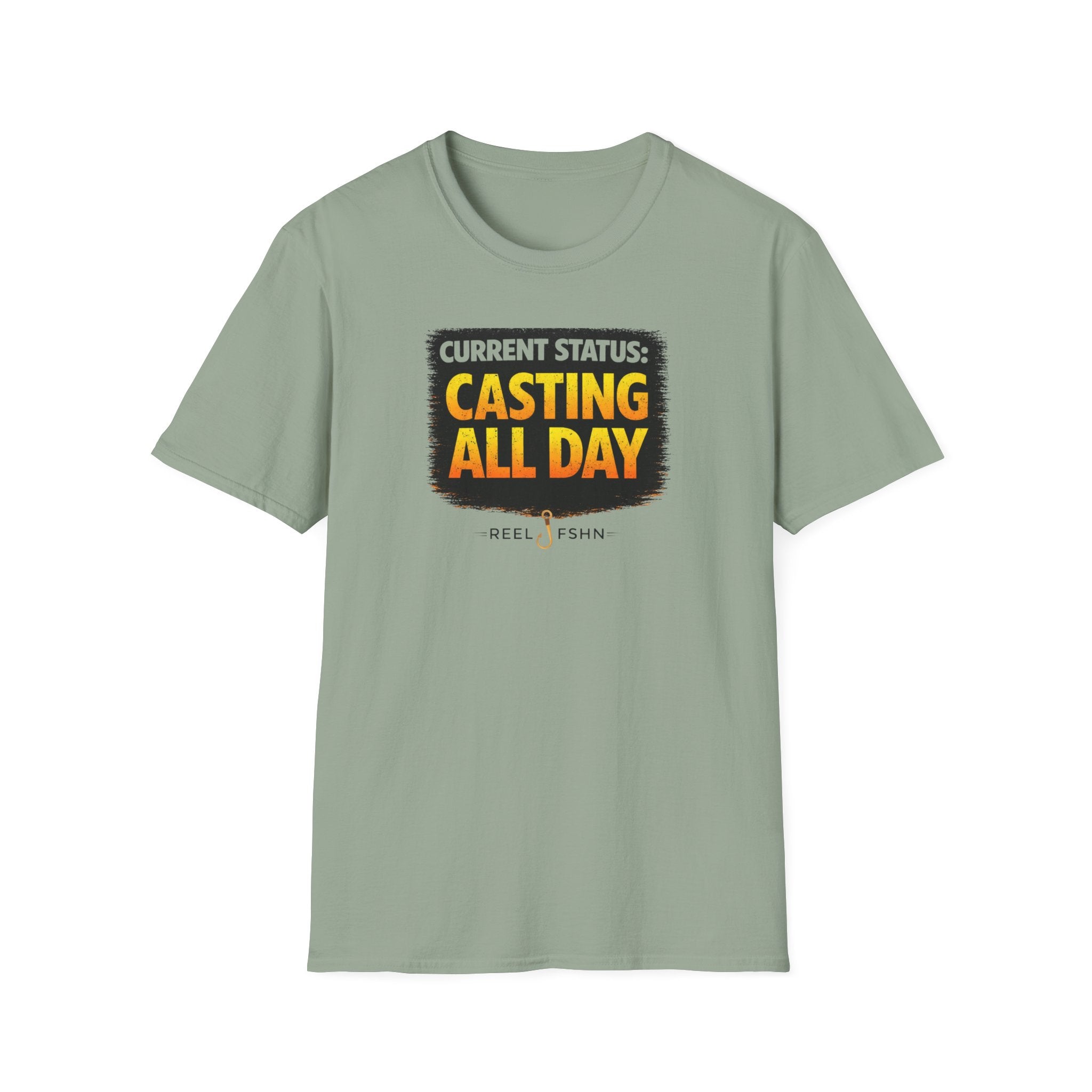 Current Status: Casting All Day T-Shirt