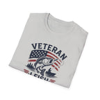 Veteran I Fish I Serve I Sacrifice I Am Proud T-Shirt