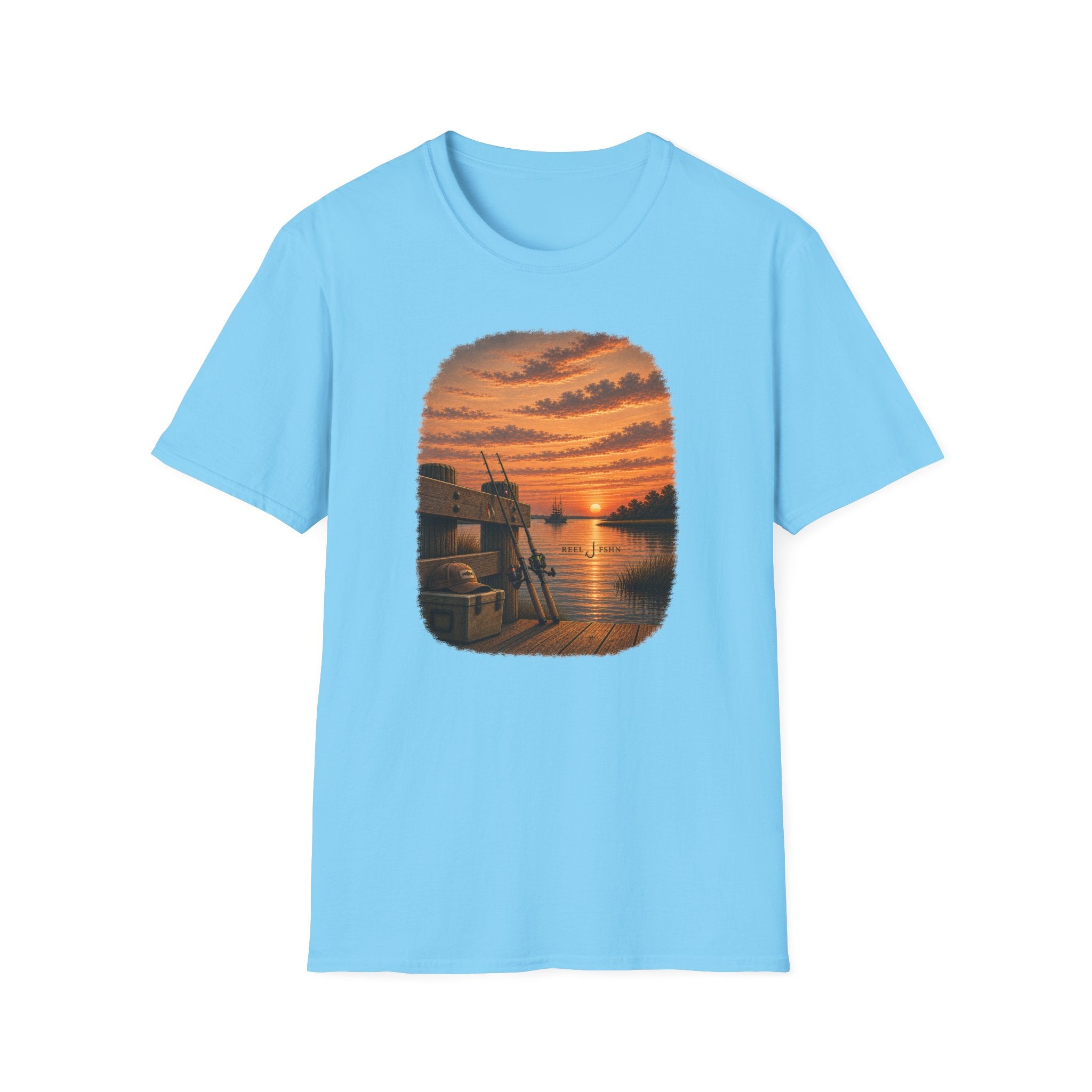 Evening Dock Scene T-Shirt