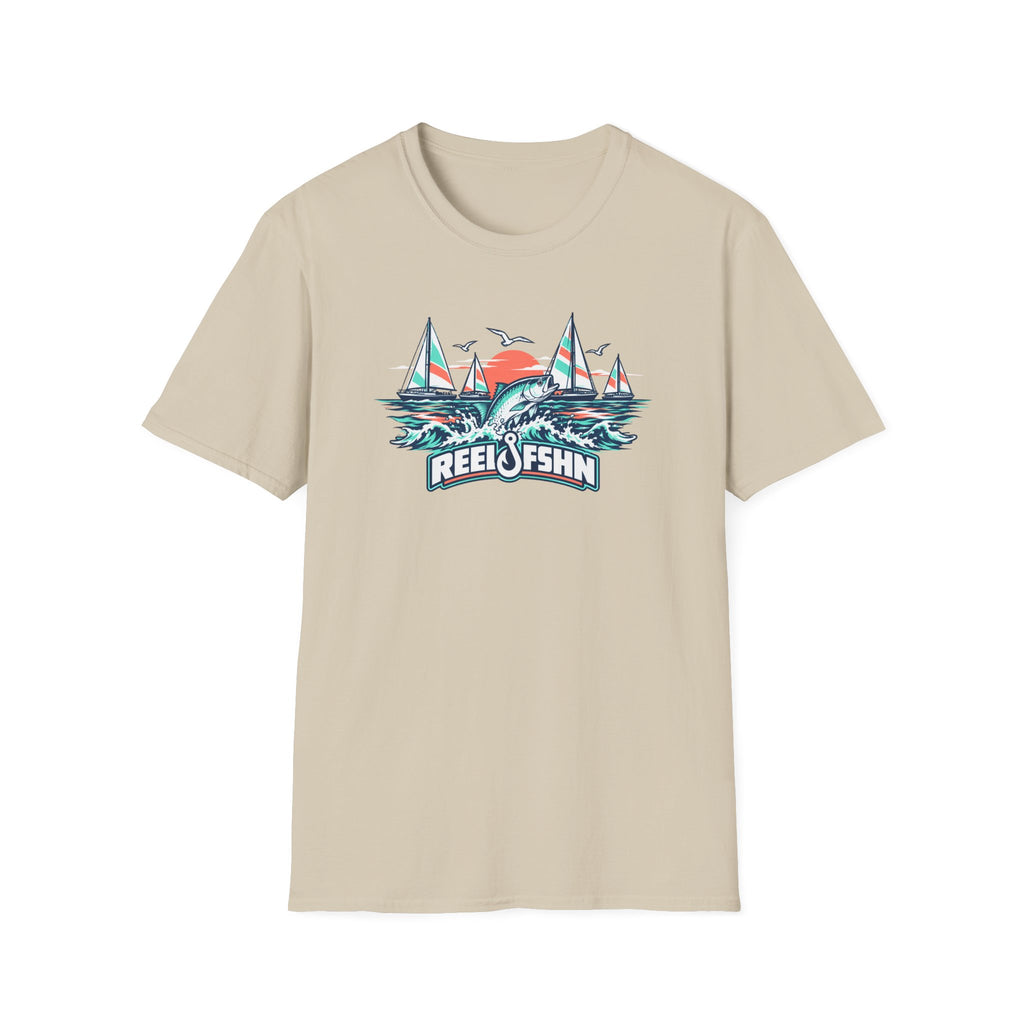 Sailboats with Logo T-Shirt