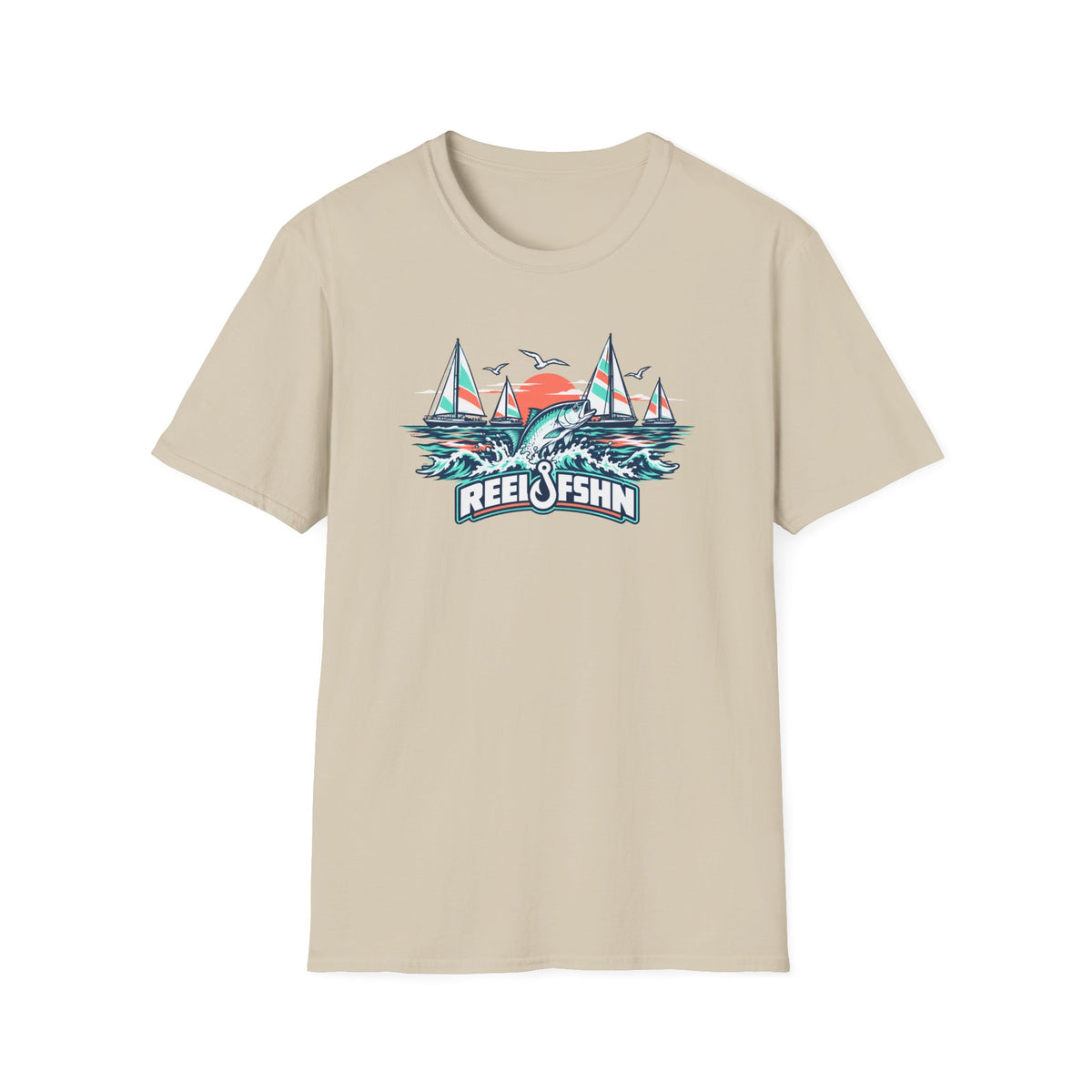 Sailboats with Logo T-Shirt