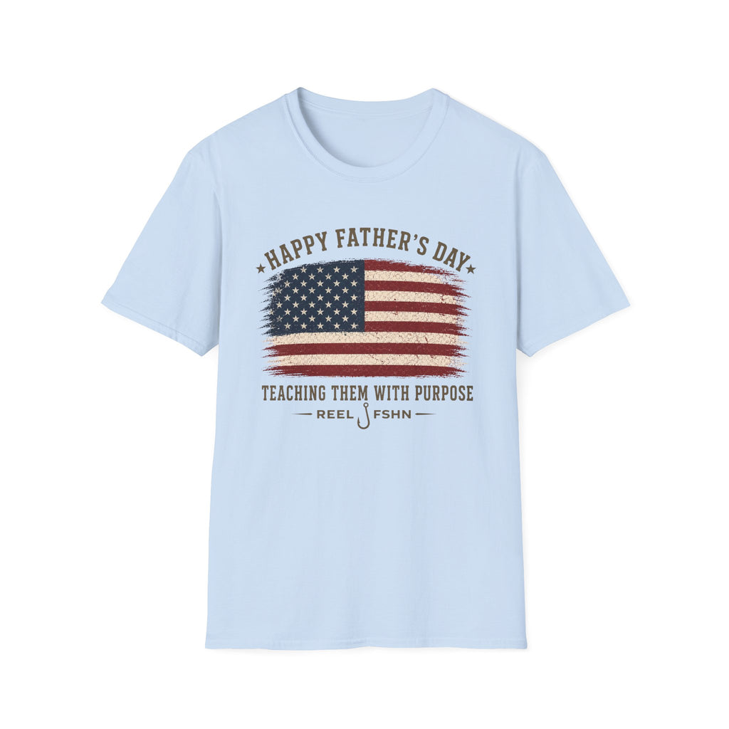 Happy Father's Day Teaching Them With Purpose T-Shirt