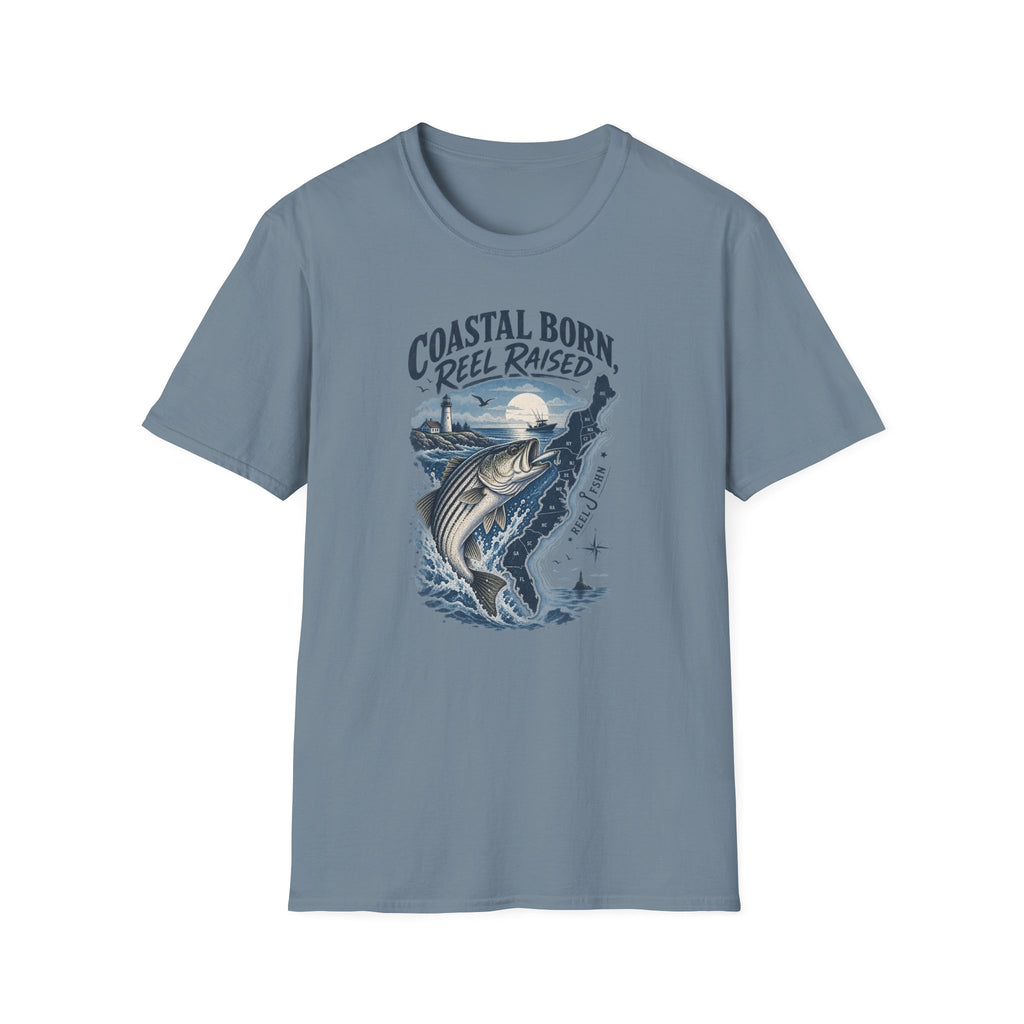 Coastal Born REEL Raised T-Shirt