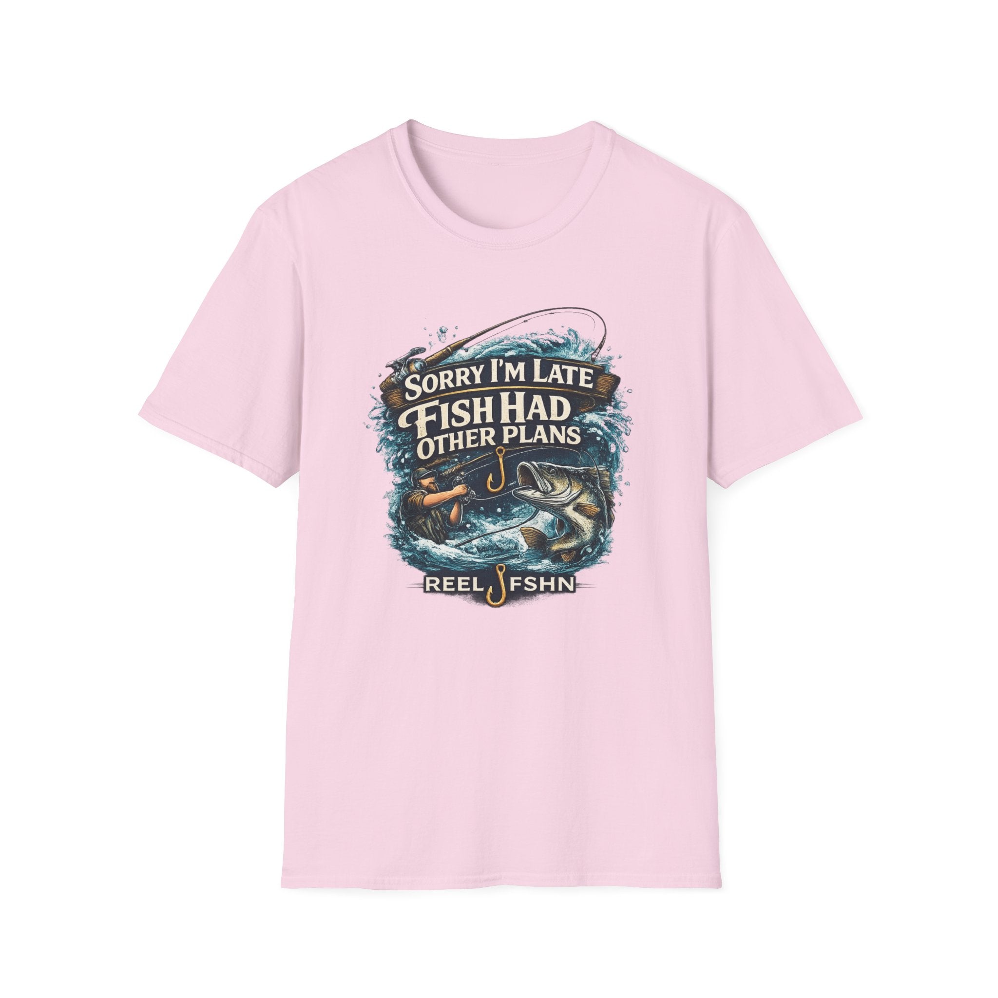 Sorry I'm Late, Fish Had Other Plans T-Shirt