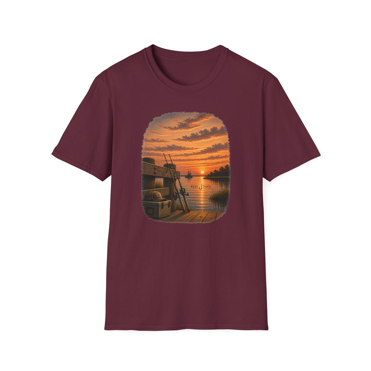 Evening Dock Scene T-Shirt
