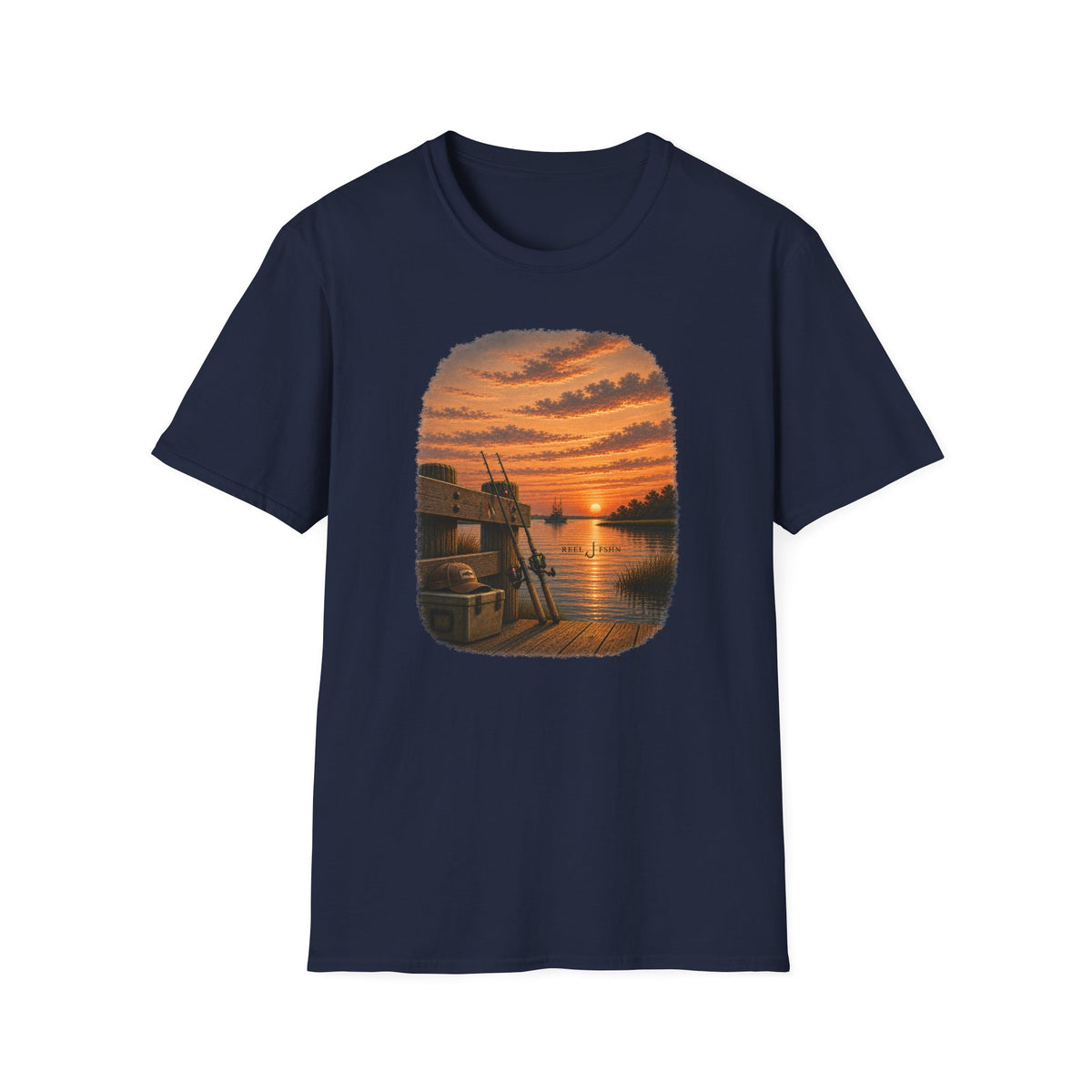 Evening Dock Scene T-Shirt