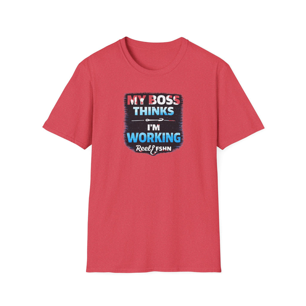 My Boss Thinks I'm Working T-Shirt