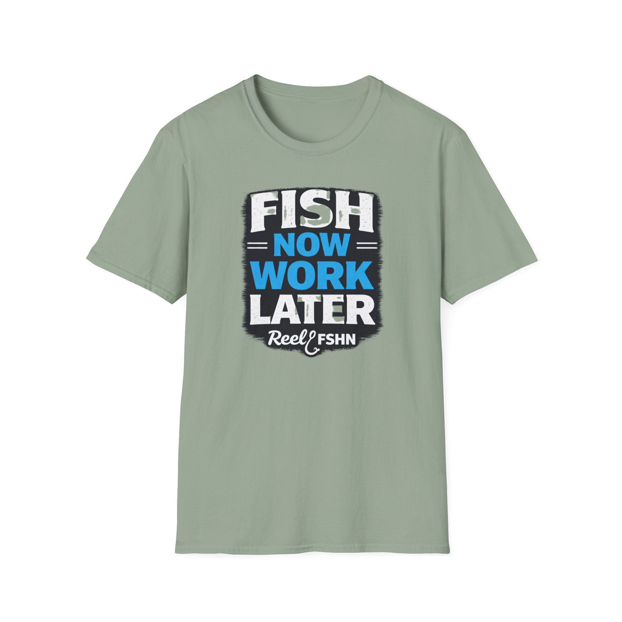 Fish Now Work Later T-Shirt