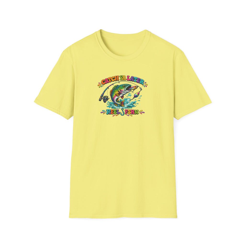 Catch Ya Later Funky Print T-Shirt