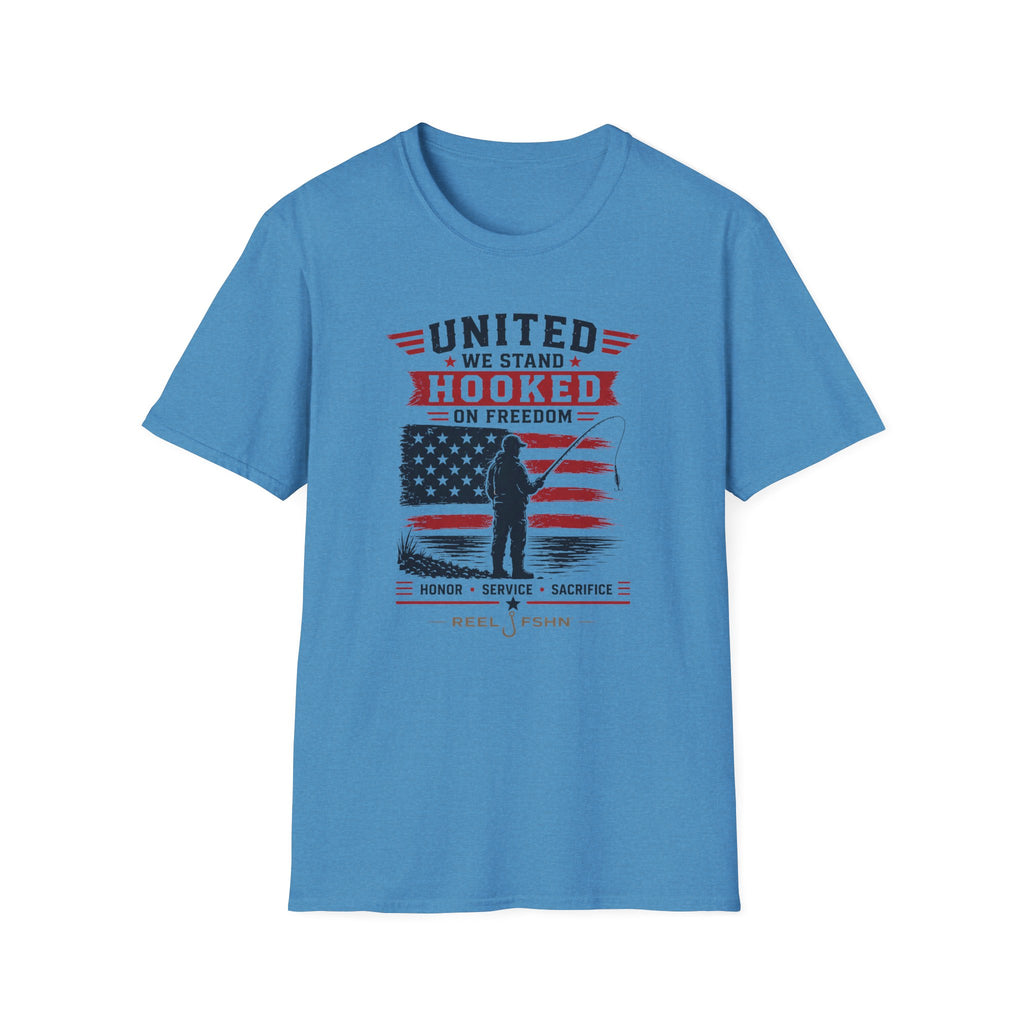 United We Stand Hooked On Freedom T-Shirt