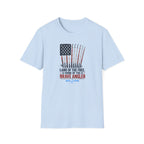 Land Of The Free Home Of The Brave Angler T-Shirt