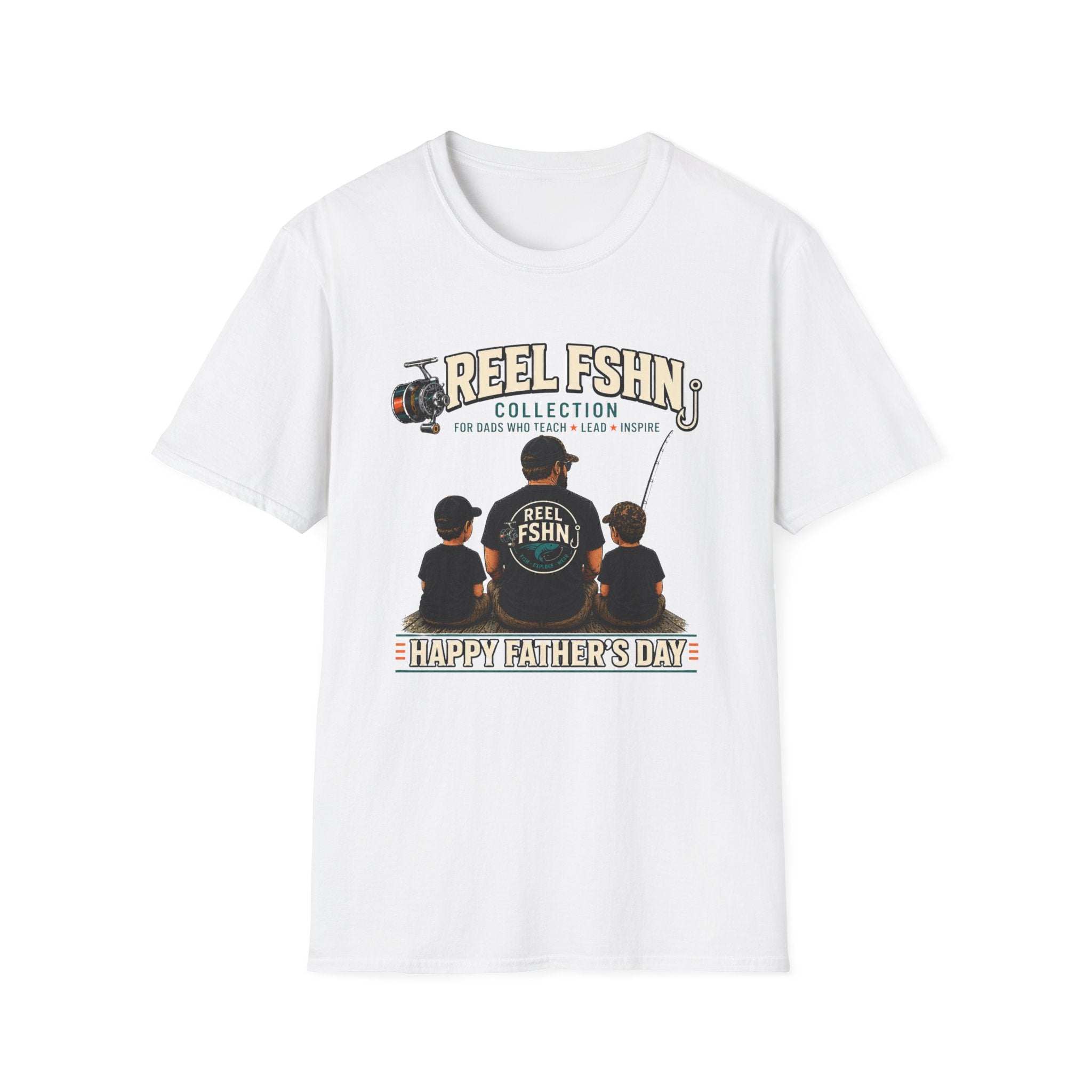 REEL FSHN Happy Father's Day T-Shirt
