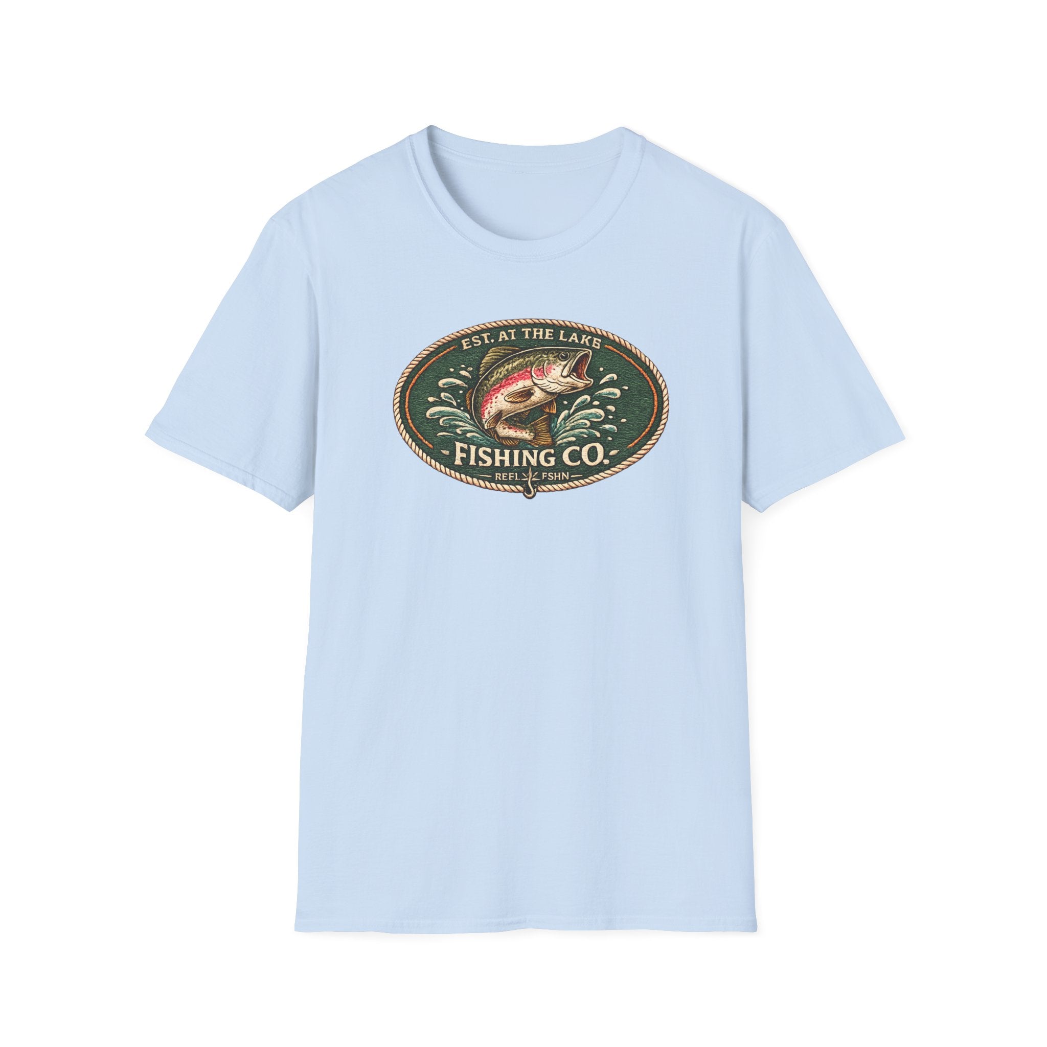 Est. At The Lake Fishing Co. T-Shirt