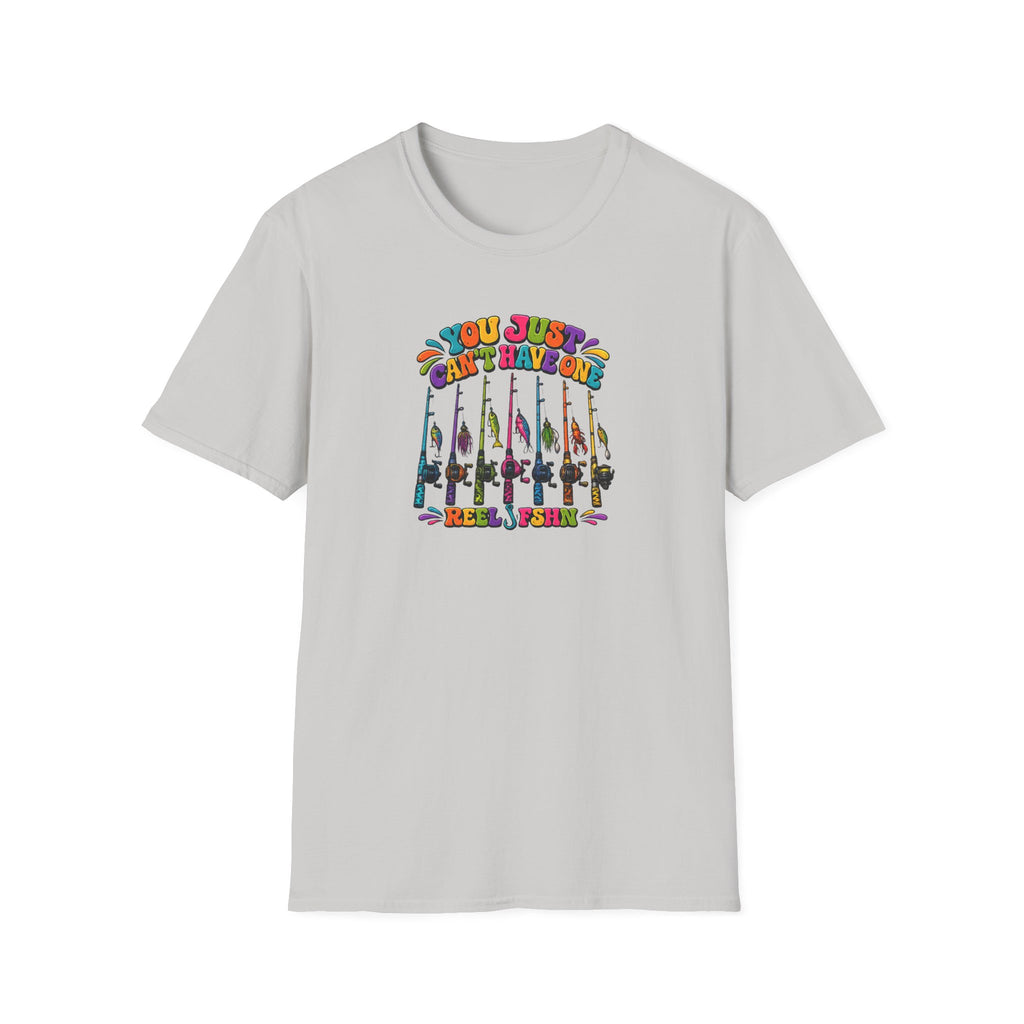 You Just Can't Have One Funky Print T-Shirt