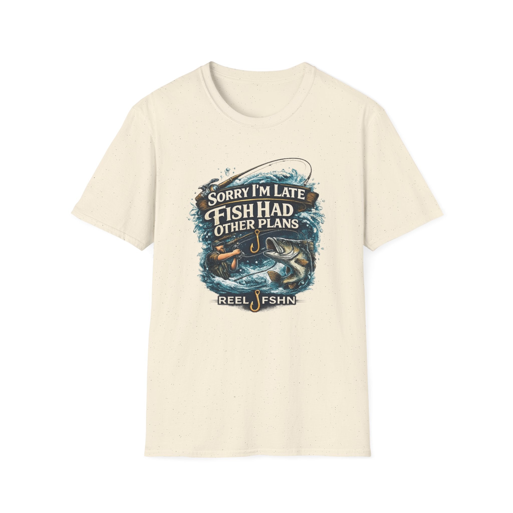 Sorry I'm Late, Fish Had Other Plans T-Shirt