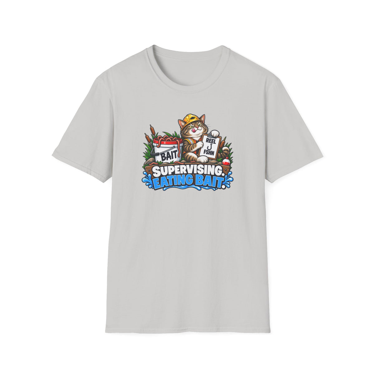 Supervising.  Eating Bait T-Shirt