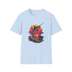 Marlin Sunset Silhouette  T-Shirt
