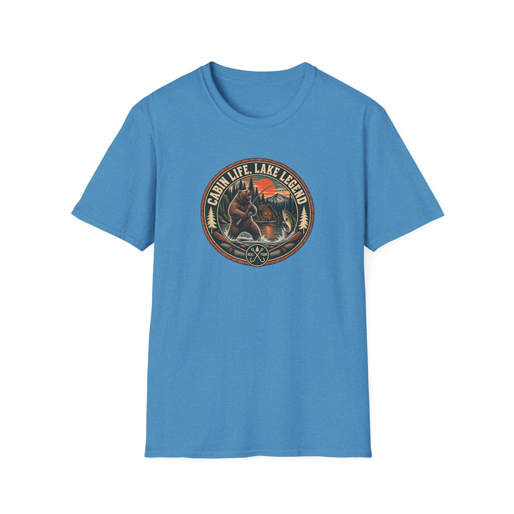 Cabin Life.  Lake Legend T-Shirt