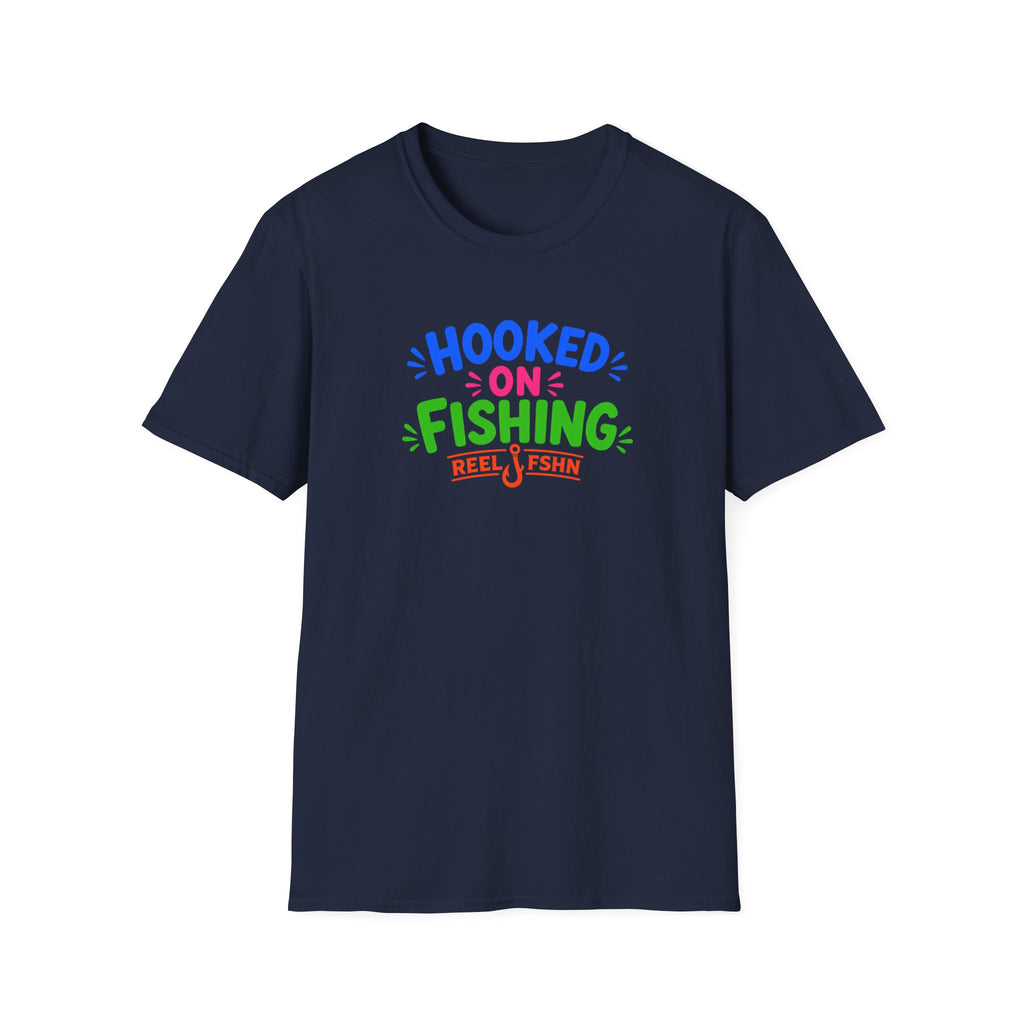 Hooked On Fishing  T-Shirt