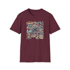 Tackle Box Sticker Sheet T-Shirt