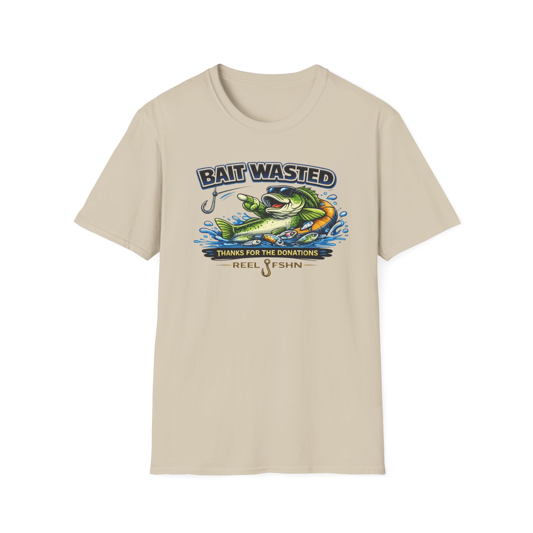 Bait Wasted Thanks For The Donations T-Shirt