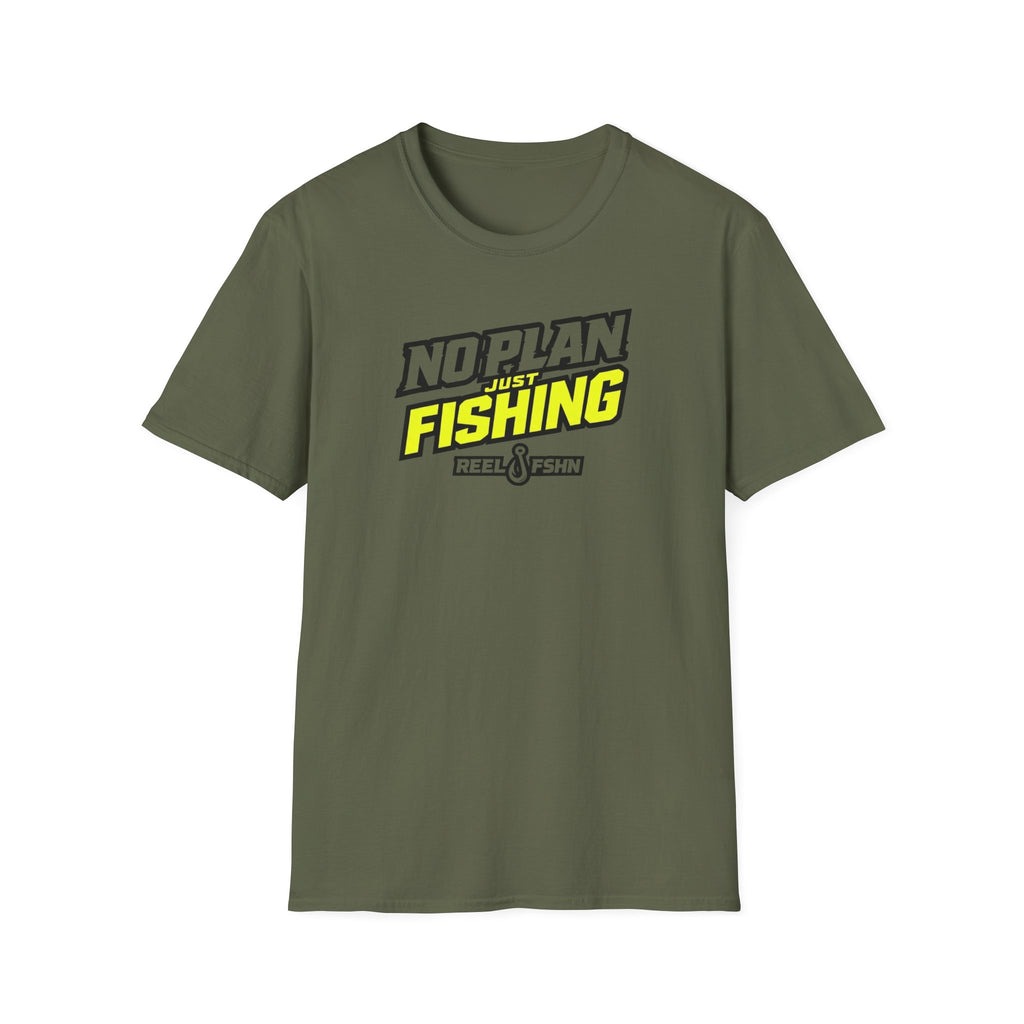 No Plan Just Fishing T-Shirt