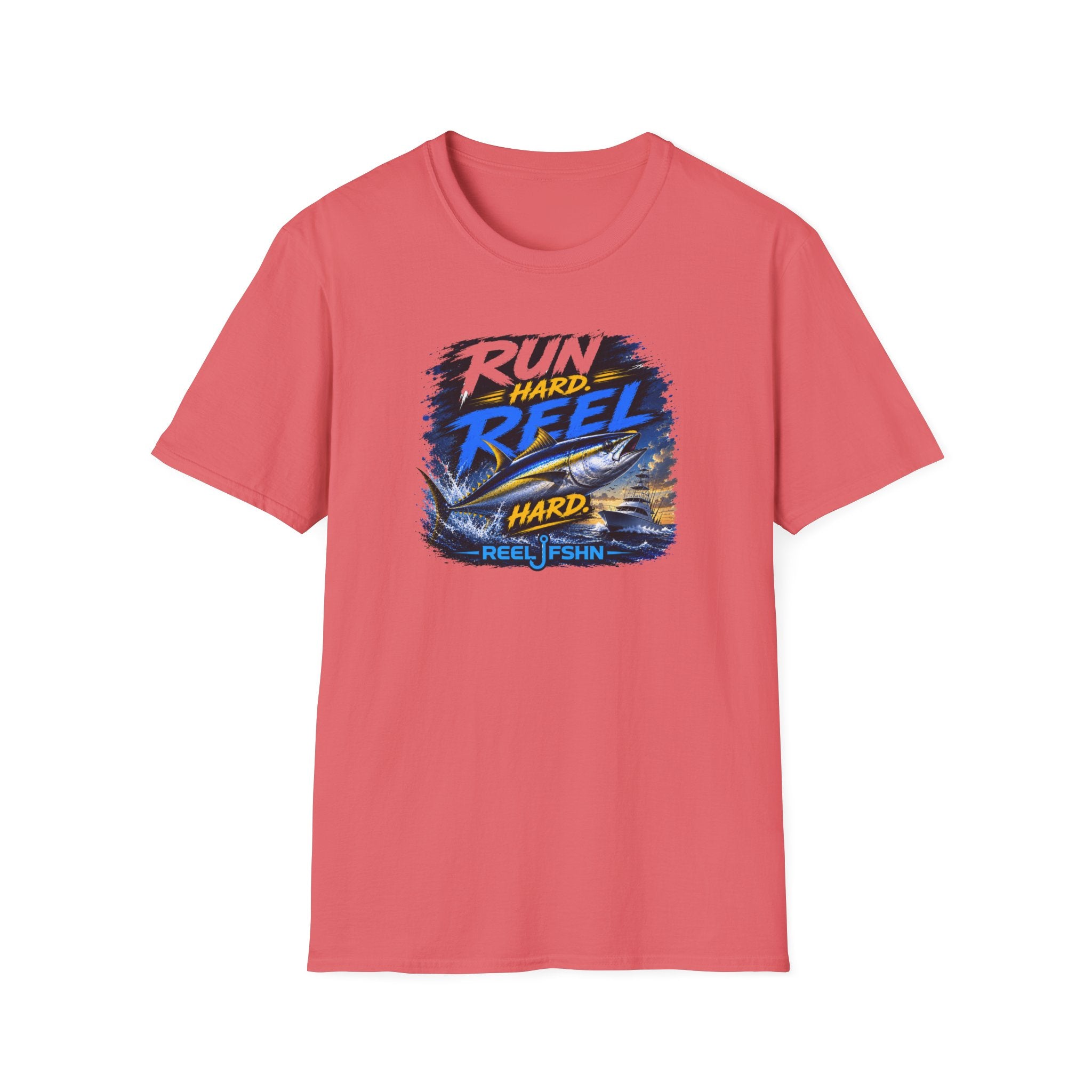 Run Hard REEL Hard T-Shirt