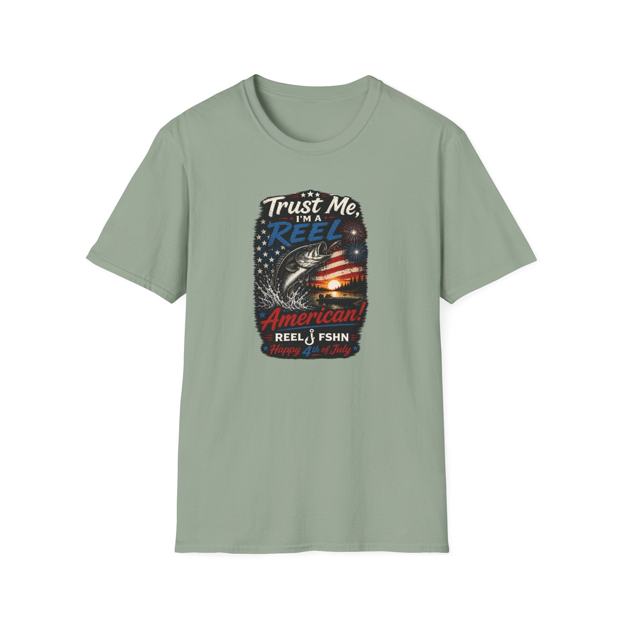 Trust Me, I'M A REEL American Happy 4th of July T-Shirt