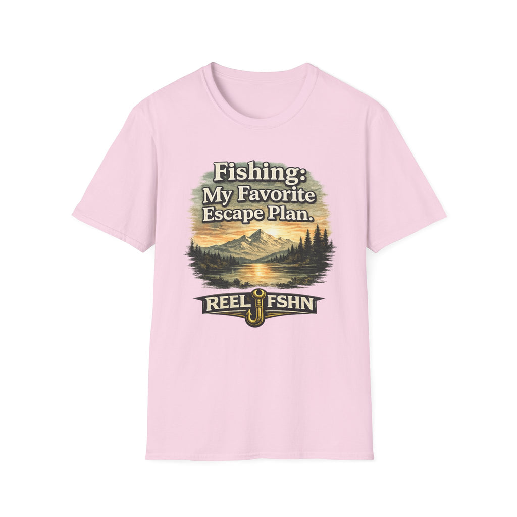 Fishing: My Favorite Escape Plan T-Shirt