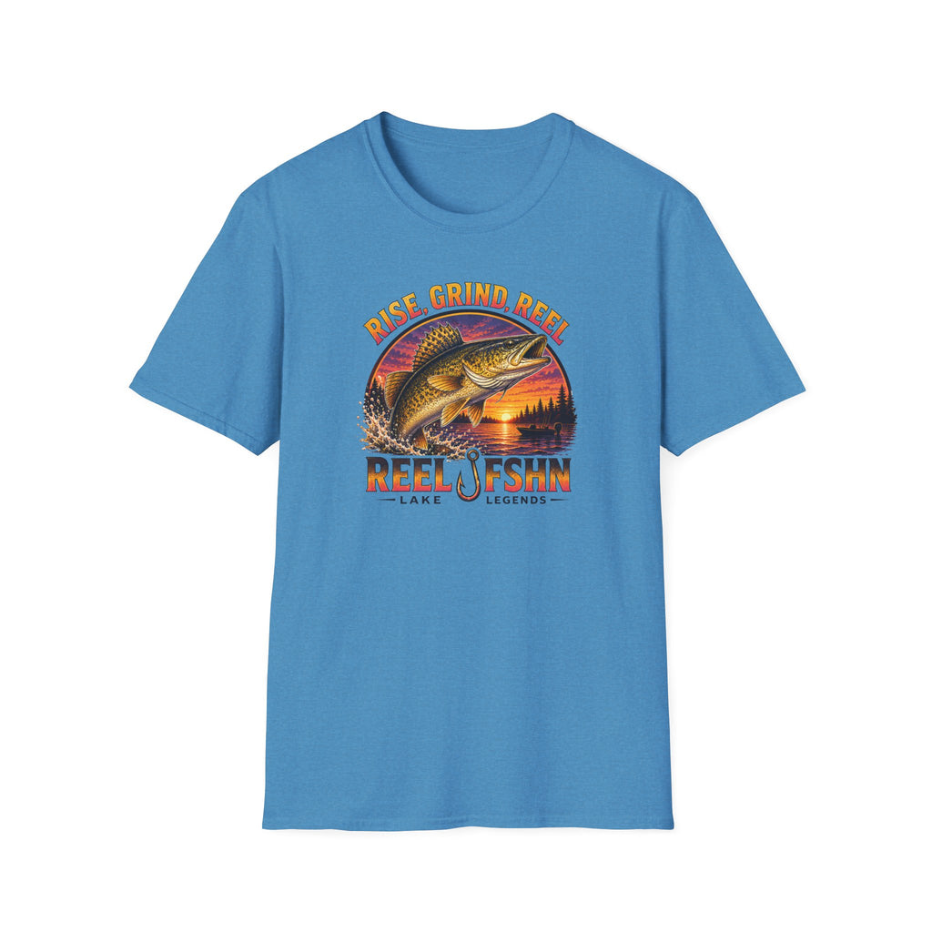 Rise, Grind, REEL T-Shirt