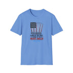 Land Of The Free Home Of The Brave Angler T-Shirt