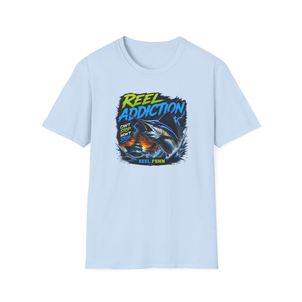 REEL Addiction Can't Stop Won't Stop T-Shirt