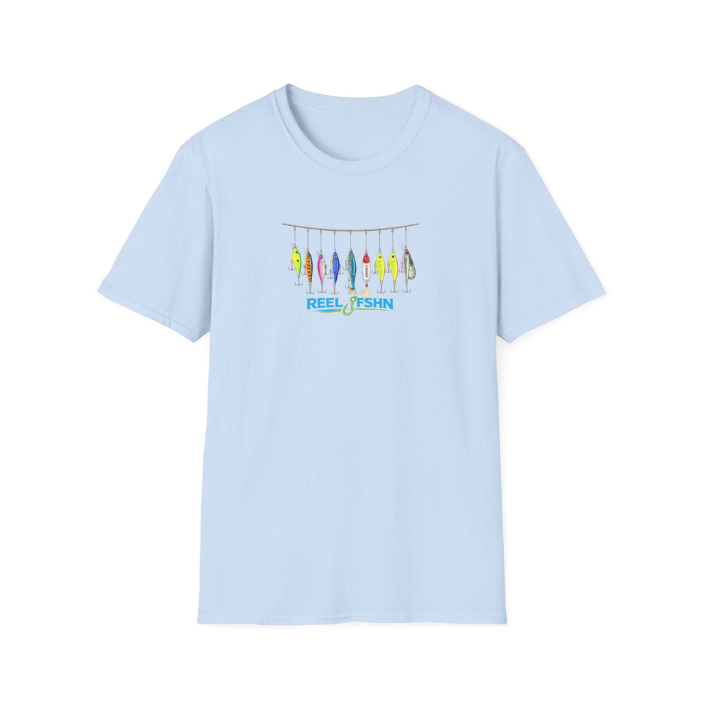 String Of Fishing Lures T-Shirt
