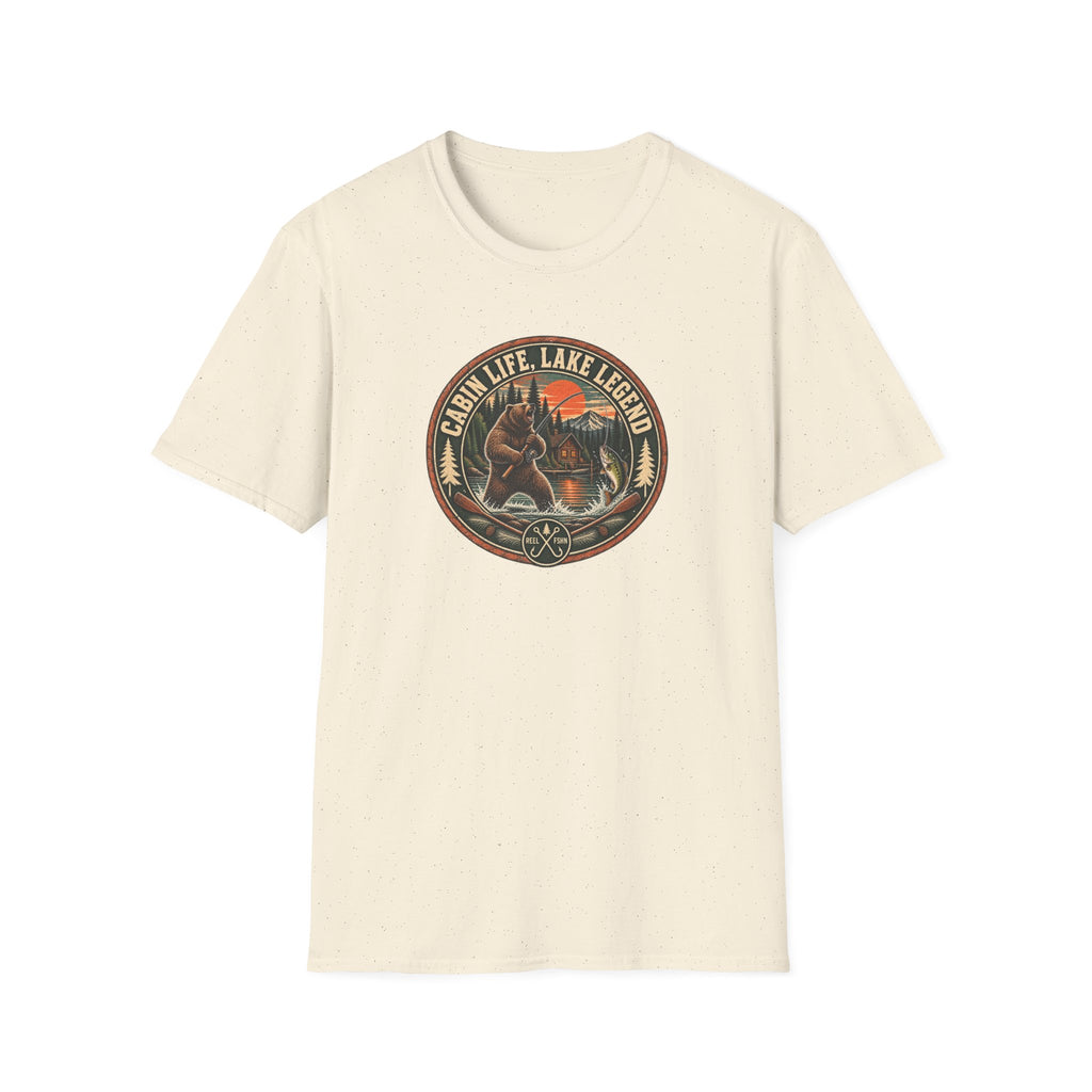 Cabin Life.  Lake Legend T-Shirt