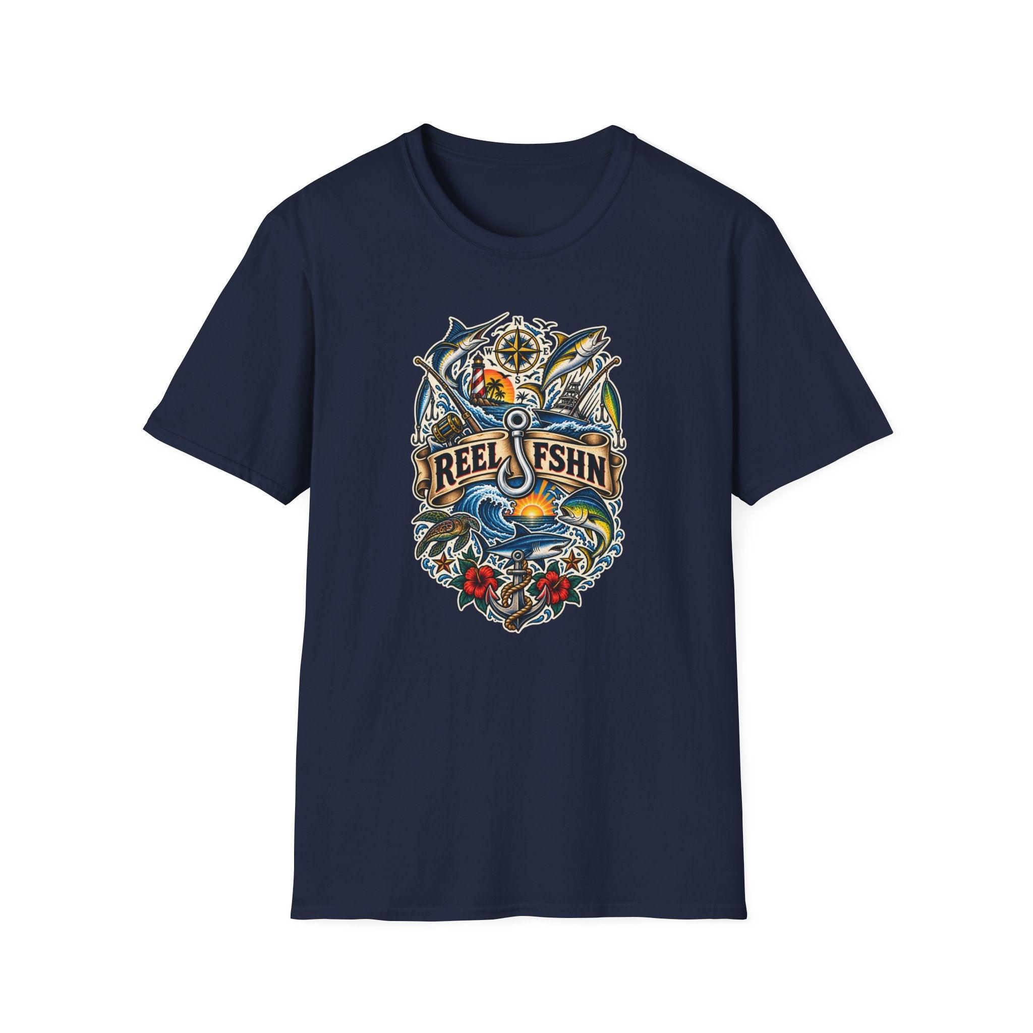 Tide Chart Tatoo T-Shirt