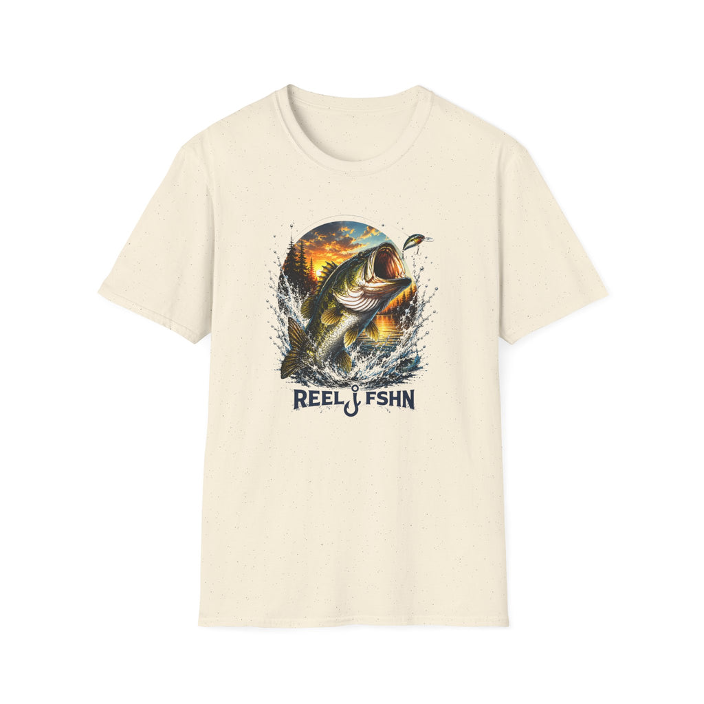 Bass Jumping Out of Water  T-Shirt