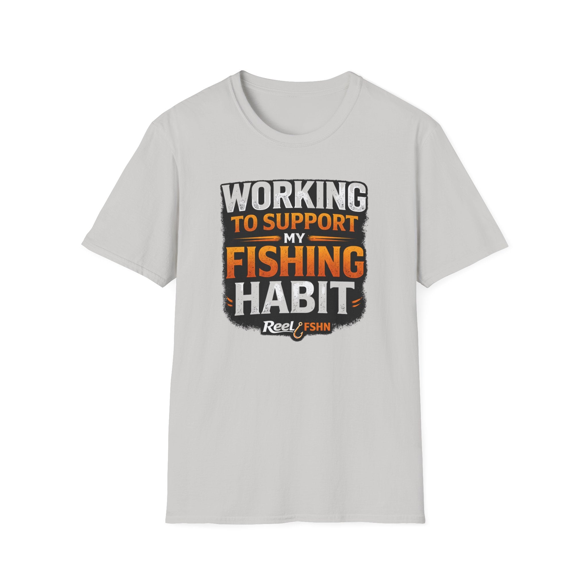 Working To Support My Fishing Habit T-Shirt