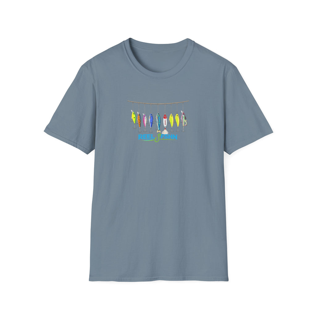 String Of Fishing Lures T-Shirt