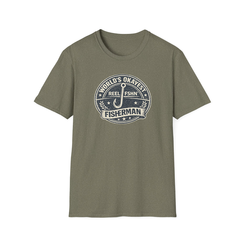 World's Okayest Fisherman T-Shirt