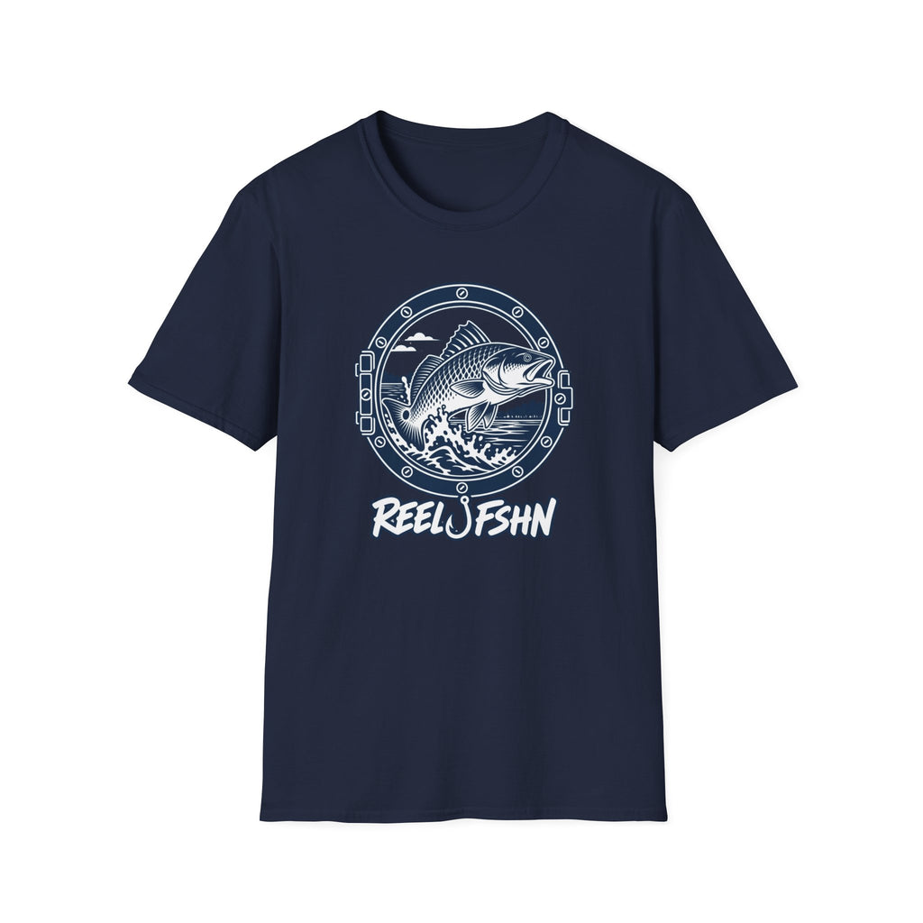 Porthole with Redfish T-Shirt